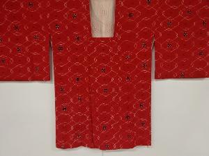 リサイクル　抽象模様道行コート